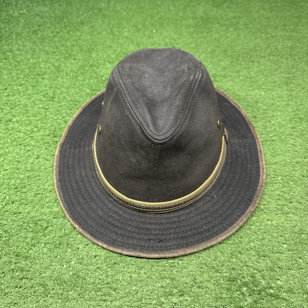 Vintage Stetson Men's Safari Hat Brown Size Medium Good Condition